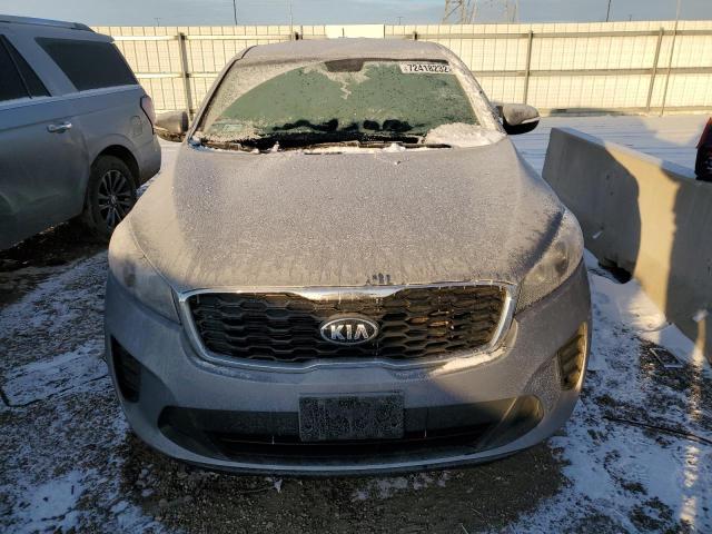 5XYPG4A36KG599350 - 2019 KIA SORENTO L GRAY photo 5