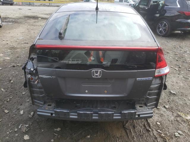 JHMZE2H55AS028045 - 2010 HONDA INSIGHT LX GRAY photo 6