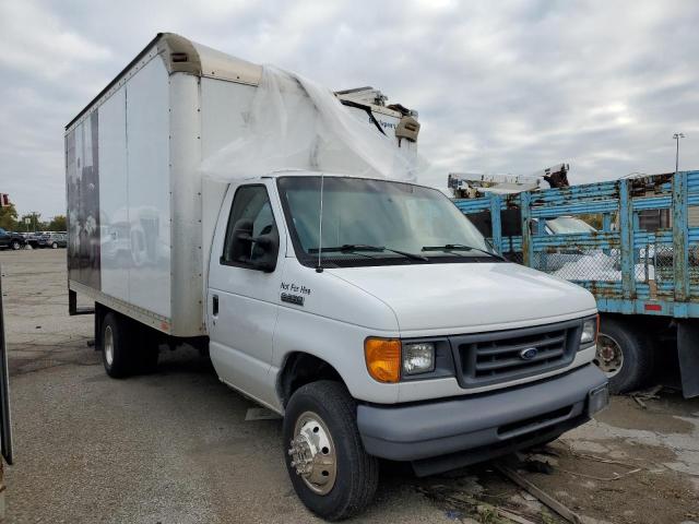 1FDWE35L16DA20643 - 2006 FORD ECONOLINE E350 SUPER DUTY CUTAWAY VAN WHITE photo 1