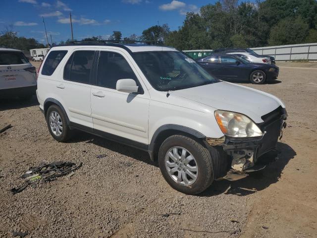 JHLRD78905C028946 - 2005 HONDA CR-V SE WHITE photo 4