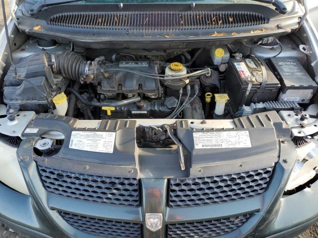 1D4GP45353B217141 - 2003 DODGE CARAVAN SPORT SILVER photo 11