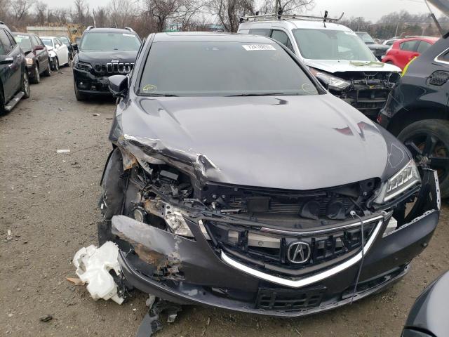 19UUB2F76HA002001 - 2017 ACURA TLX ADVANCE CHARCOAL photo 5