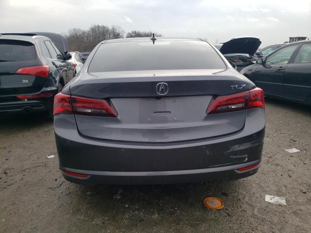 19UUB2F76HA002001 - 2017 ACURA TLX ADVANCE CHARCOAL photo 6