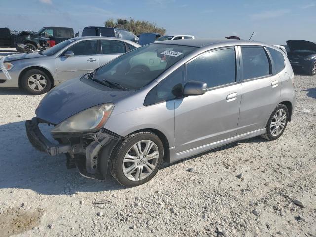 JHMGE88439S022211 - 2009 HONDA FIT SPORT SILVER photo 1