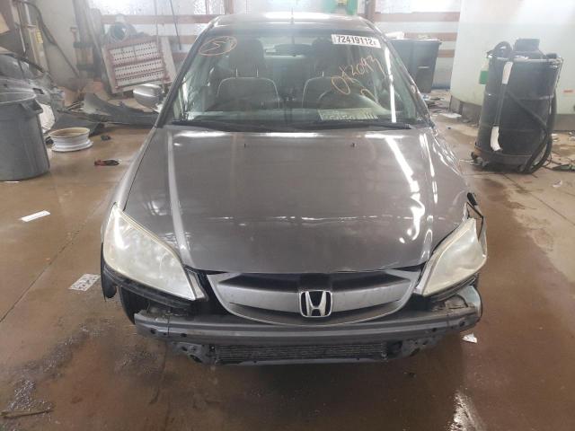 JHMES95604S012093 - 2004 HONDA CIVIC HYBRID SILVER photo 5