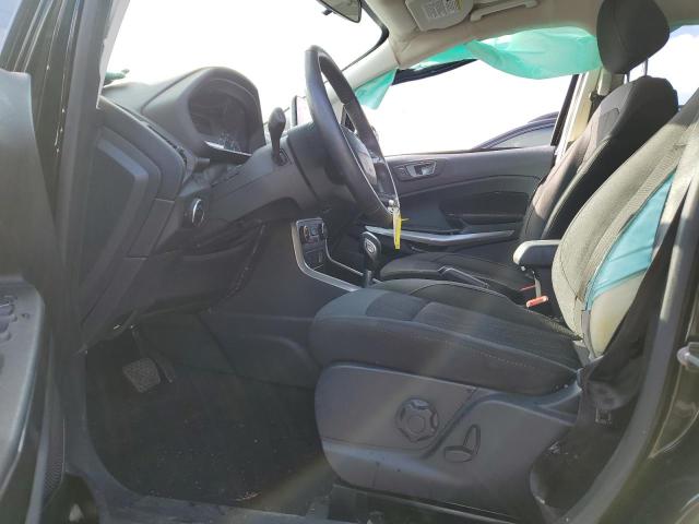 MAJ3S2GEXLC319600 - 2020 FORD ECOSPORT SE BLACK photo 7