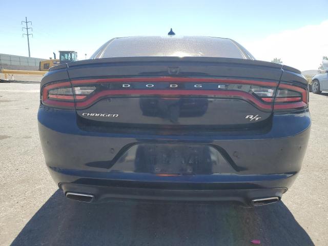 2C3CDXCT7FH825204 - 2015 DODGE CHARGER R/T BLUE photo 6