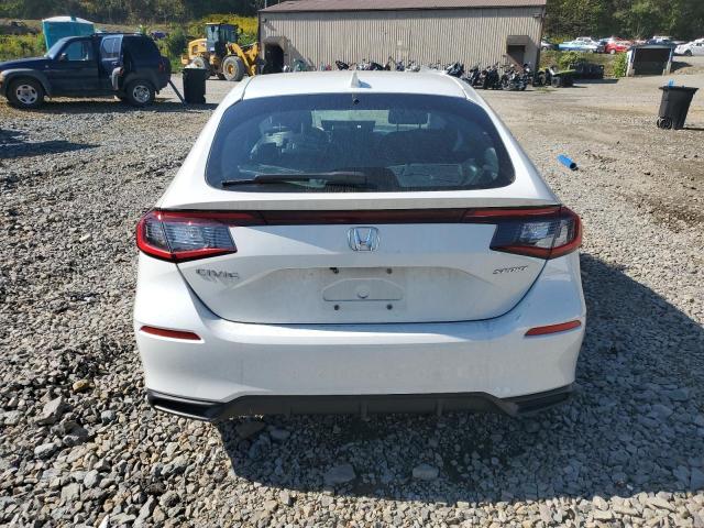 19XFL2H81PE016930 - 2023 HONDA CIVIC SPORT WHITE photo 6