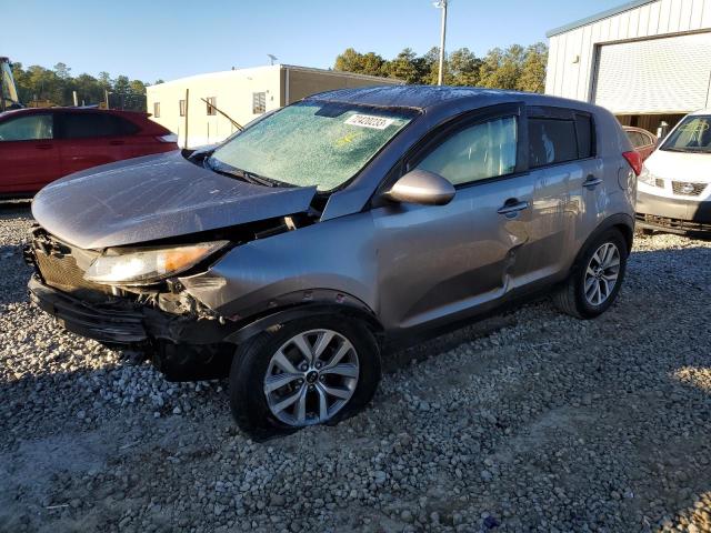 KNDPB3AC1E7580702 - 2014 KIA SPORTAGE BASE GRAY photo 1