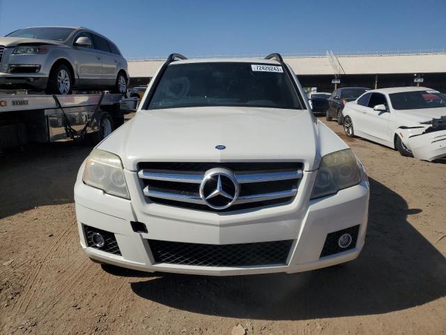 WDCGG5GB3CF734884 - 2012 MERCEDES-BENZ GLK 350 WHITE photo 5