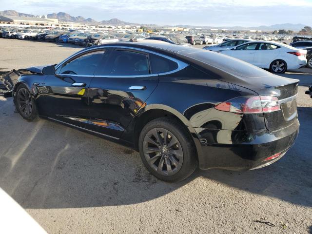 5YJSA1E2XJF247969 - 2018 TESLA MODEL S Սև լուսանկար 2