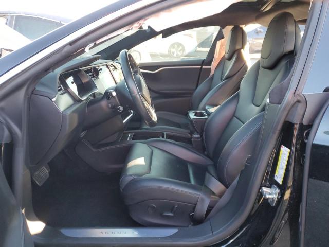 5YJSA1E2XJF247969 - 2018 TESLA MODEL S Սև լուսանկար 7