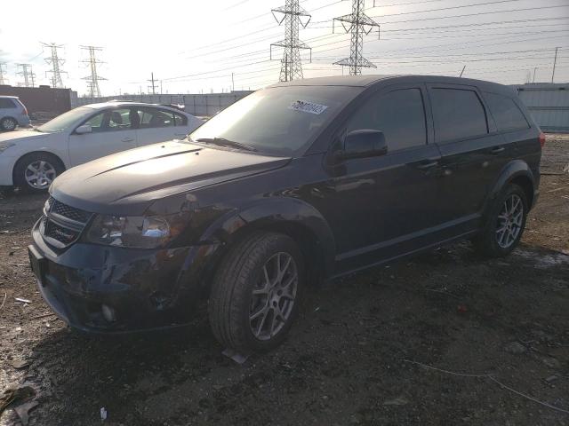 3C4PDCEGXJT379751 - 2018 DODGE JOURNEY GT BLACK photo 1