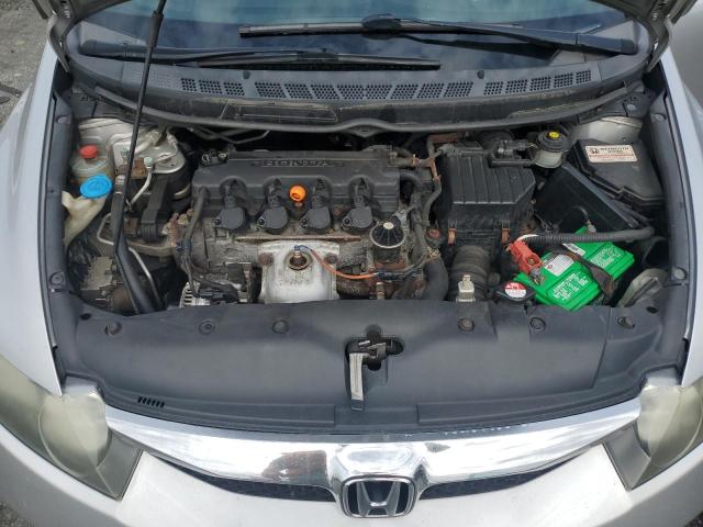 19XFA1F94AE038794 - 2010 HONDA CIVIC EXL ვერცხლისფერი ფოტო 11
