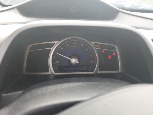 19XFA1F94AE038794 - 2010 HONDA CIVIC EXL ვერცხლისფერი ფოტო 9