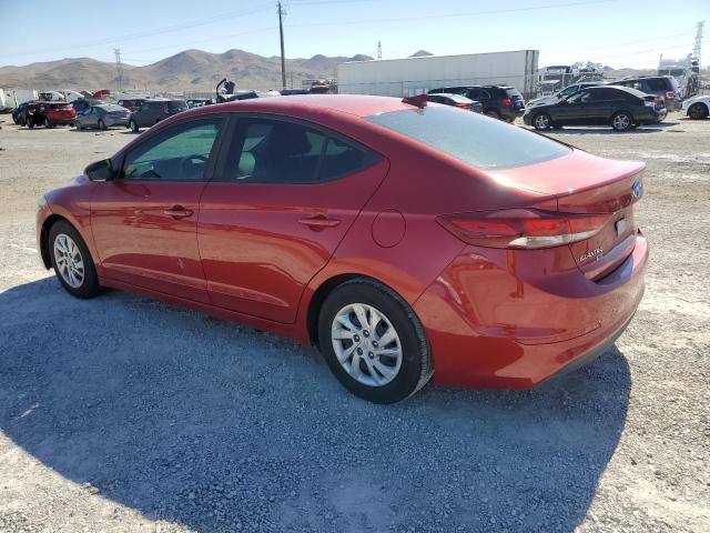 5NPD74LF9HH085715 - 2017 HYUNDAI ELANTRA SE RED photo 2