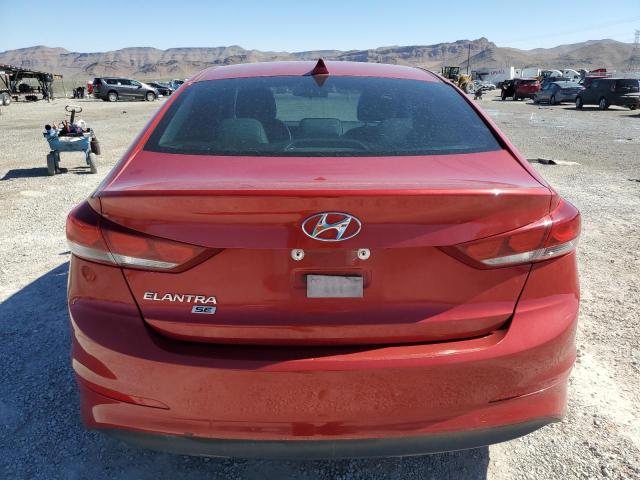 5NPD74LF9HH085715 - 2017 HYUNDAI ELANTRA SE RED photo 6