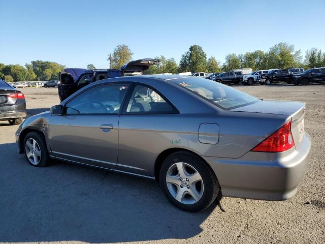 1HGEM22984L068781 - 2004 HONDA CIVIC EX GRAY photo 2