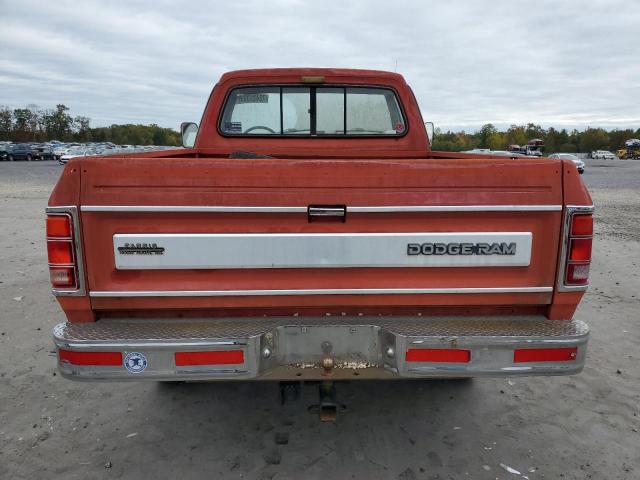 1B7HW14T4GS050376 - 1986 DODGE W-SERIES W150 RED photo 6