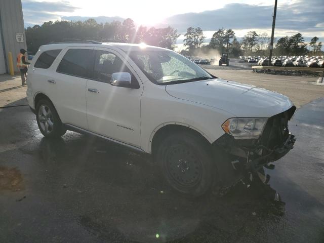 1D4SE5GT5BC695281 - 2011 DODGE DURANGO CITADEL WHITE photo 4