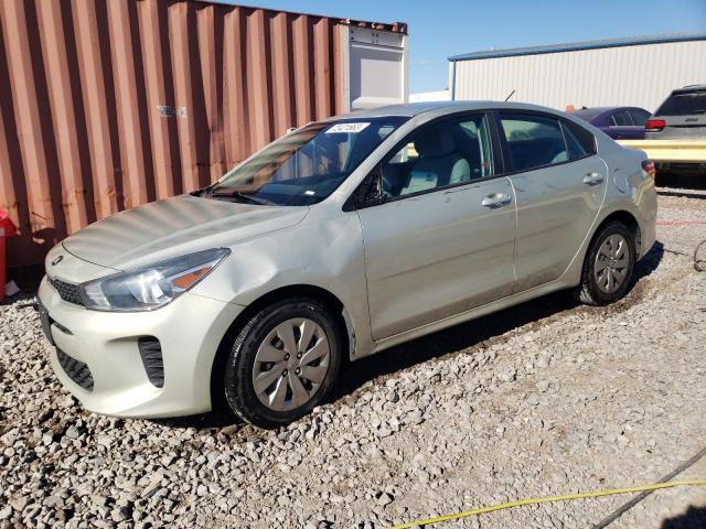 3KPA24AB6JE095159 - 2018 KIA RIO LX BEIGE photo 1