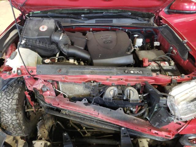 5TFCZ5AN8HX097980 - 2017 TOYOTA TACOMA DOUBLE CAB RED photo 11