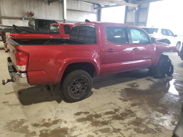 5TFCZ5AN8HX097980 - 2017 TOYOTA TACOMA DOUBLE CAB RED photo 3