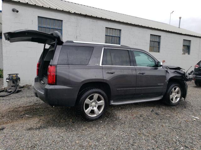 1GNSKCKC2FR112256 - 2015 CHEVROLET TAHOE K1500 LTZ GRAY photo 3