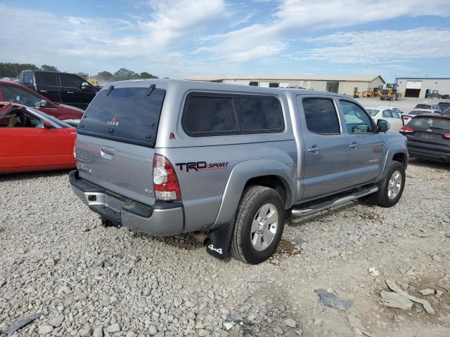 3TMLU4EN7FM184680 - 2015 TOYOTA TACOMA DOUBLE CAB SILVER photo 3