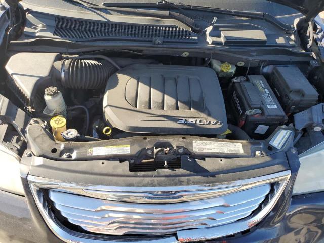 2C4RC1CG9CR392953 - 2012 CHRYSLER TOWN & COU TOURING L BLUE photo 12