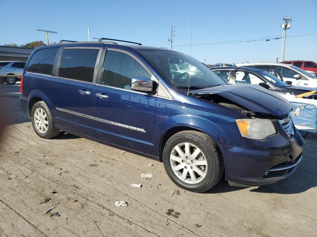 2C4RC1CG9CR392953 - 2012 CHRYSLER TOWN & COU TOURING L BLUE photo 4