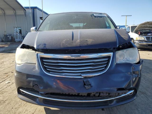 2C4RC1CG9CR392953 - 2012 CHRYSLER TOWN & COU TOURING L BLUE photo 5