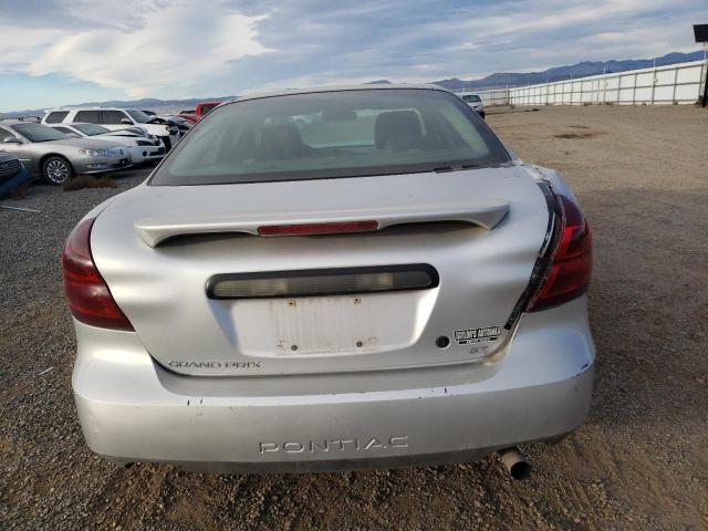 2G2WP552261242819 - 2006 PONTIAC GRAND PRIX SILVER photo 6
