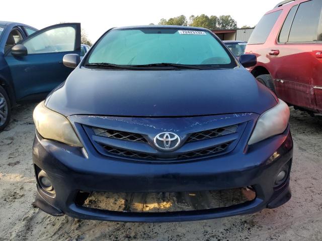 2T1BU4EE4CC865959 - 2012 TOYOTA COROLLA BASE BLUE photo 5