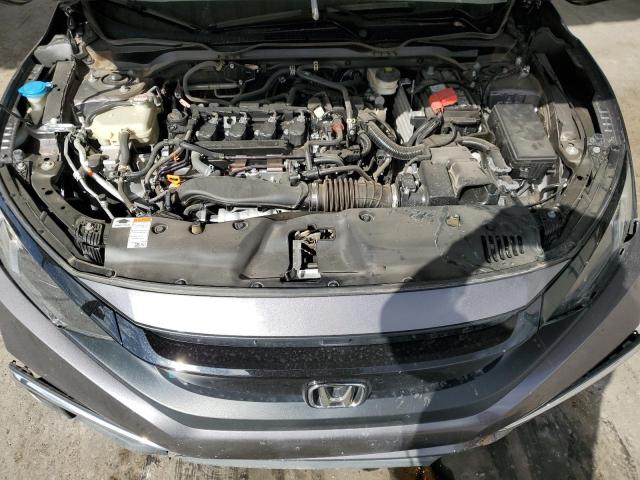 2HGFC1F75MH706217 - 2021 HONDA CIVIC EXL ნაცრისფერი ფოტო 11