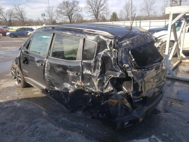 ZACNJBAB3LPL79070 - 2020 JEEP RENEGADE SPORT Սև լուսանկար 2