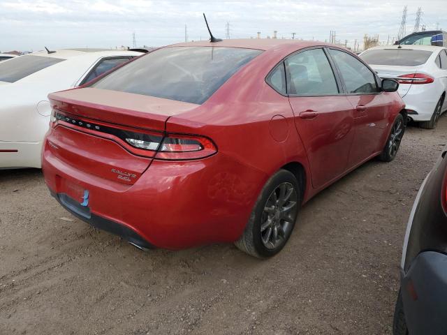 1C3CDFBB0ED860505 - 2014 DODGE DART SXT RED photo 3