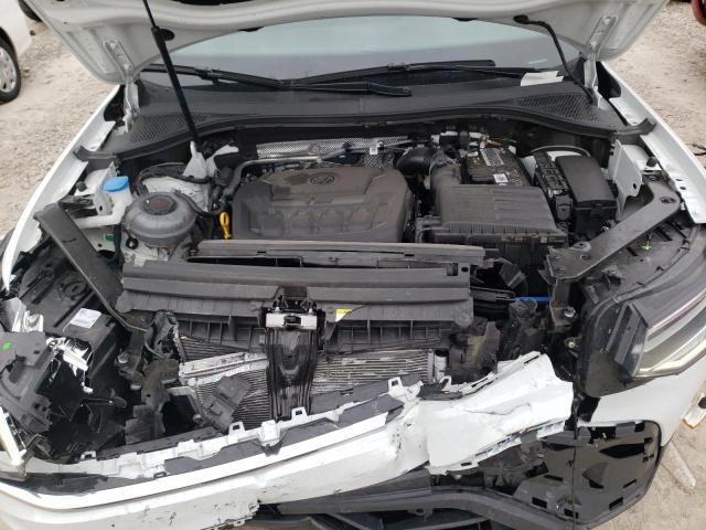 3VV1B7AXXNM138766 - 2022 VOLKSWAGEN TIGUAN S WHITE photo 12