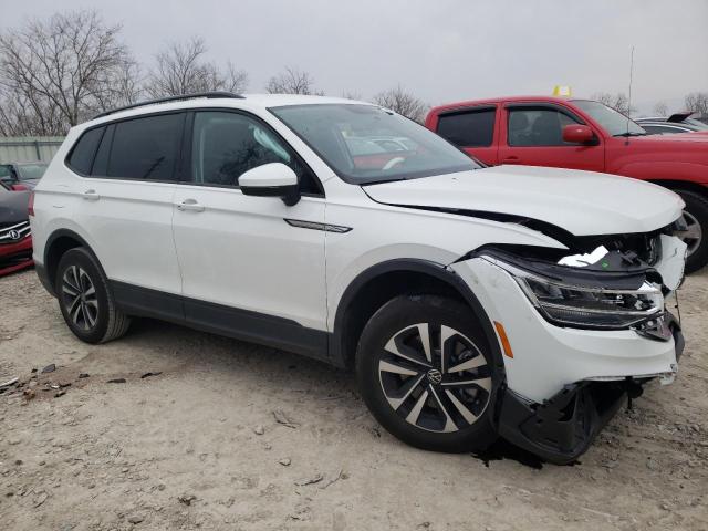 3VV1B7AXXNM138766 - 2022 VOLKSWAGEN TIGUAN S WHITE photo 4