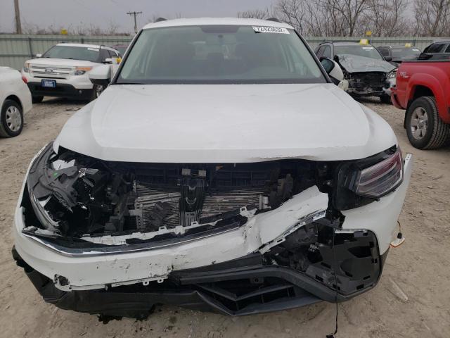 3VV1B7AXXNM138766 - 2022 VOLKSWAGEN TIGUAN S WHITE photo 5