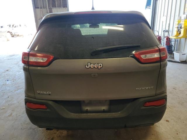 1C4PJLAB9GW303153 - 2016 JEEP CHEROKEE SPORT GRAY photo 6