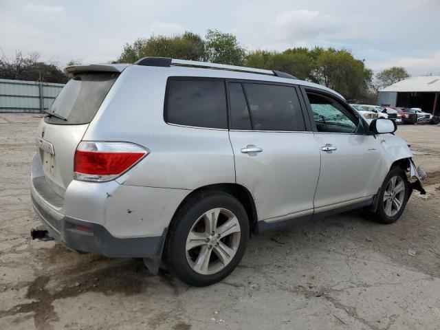 5TDYK3EH3CS087889 - 2012 TOYOTA HIGHLANDER LIMITED SILVER photo 3