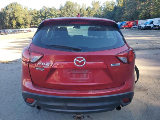 JM3KE4BY0G0746437 - 2016 MAZDA CX-5 SPORT RED photo 6