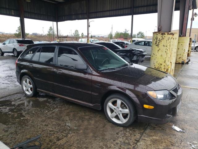 JM1BJ245231147300 - 2003 MAZDA PROTEGE PR5 BROWN photo 4