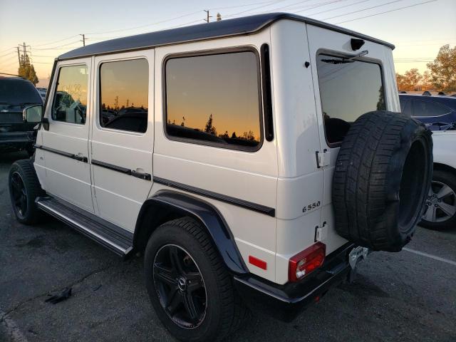 WDCYC3KF6HX265130 - 2017 MERCEDES-BENZ G 550 WHITE photo 2