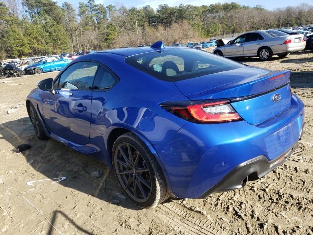 JF1ZDBF17N8702922 - 2022 SUBARU BRZ LIMITED BLUE photo 2