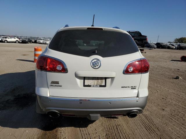 5GAKVCED2BJ249891 - 2011 BUICK ENCLAVE CXL WHITE photo 6