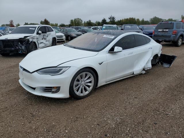 5YJSA1E22LF356039 - 2020 TESLA MODEL S WHITE photo 1