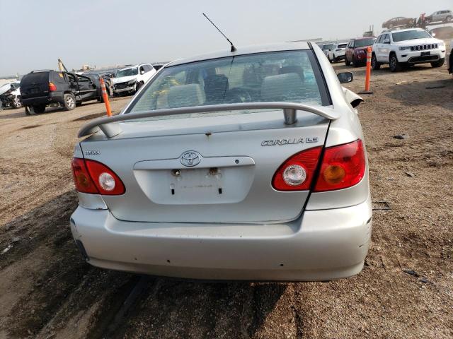 1NXBR32E63Z123061 - 2003 TOYOTA COROLLA CE SILVER photo 6