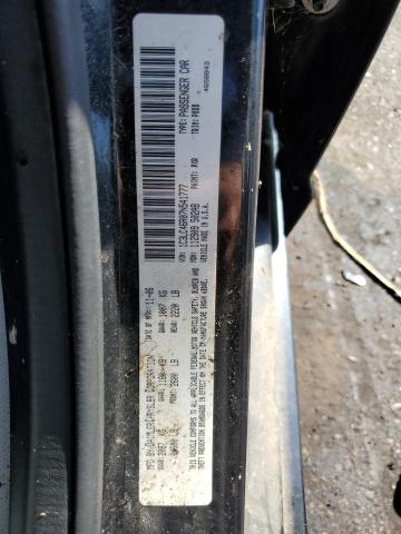 1C3LC46R07N541777 - 2007 CHRYSLER SEBRING BLACK photo 12